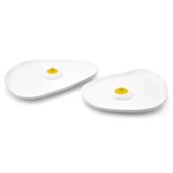 Maison<Anissa Kermiche Assiettes Tatas (Blanc Brillant, Jaune)