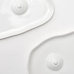 Maison<Anissa Kermiche Assiettes Tatas (Blanc Brillant)