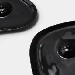 Maison<Anissa Kermiche Assiettes Tatas (Noir Brillant)