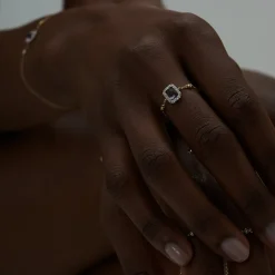 Anneaux<Anissa Kermiche Bague Amethyste Carree