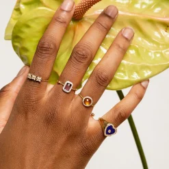 Anneaux<Anissa Kermiche Bague Amethyste Carree