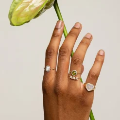 Anneaux<Anissa Kermiche Bague Opale Carree