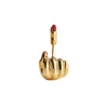 Des Boucles D'Oreilles<Anissa Kermiche Boucle D'Oreille French For Goodnight (Rouge)