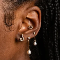 Des Boucles D'Oreilles<Anissa Kermiche Boucle D'Oreille Perle Princesse