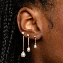 Des Boucles D'Oreilles<Anissa Kermiche Boucle D'Oreille Perle Princesse