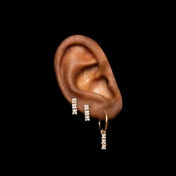 Des Boucles D'Oreilles<Anissa Kermiche Boucle D'Oreille Trio Bronte Dore