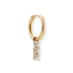 Des Boucles D'Oreilles<Anissa Kermiche Boucle D'Oreille Trio Bronte Dore