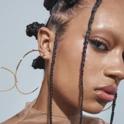 Des Boucles D'Oreilles<Anissa Kermiche Boucles D'Oreilles Creoles Razzle Dazzle