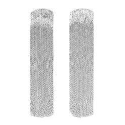 Des Boucles D'Oreilles<Anissa Kermiche Boucles D'Oreilles Grand Fil (Argent)