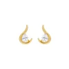 Des Boucles D'Oreilles<Anissa Kermiche Boucles D'Oreilles Grande Poire De Feu (Clair)
