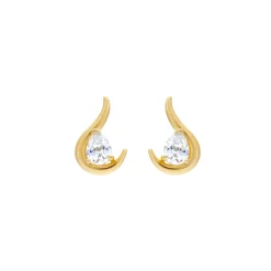 Des Boucles D'Oreilles<Anissa Kermiche Boucles D'Oreilles Grande Poire De Feu (Clair)