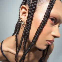 Des Boucles D'Oreilles<Anissa Kermiche Boucles D'Oreilles Grande Poire De Feu (Clair)