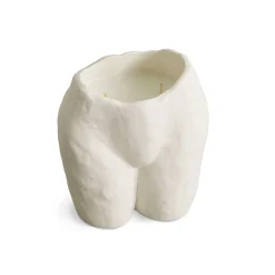 Maison<Anissa Kermiche Bougie Popotin (Blanc)