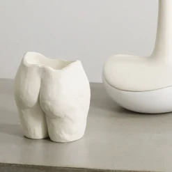 Maison<Anissa Kermiche Bougie Popotin (Blanc)