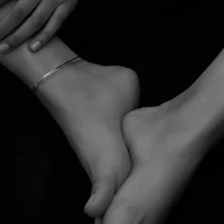 Bracelets De Cheville<Anissa Kermiche Bracelet De Cheville A Triple Chaine