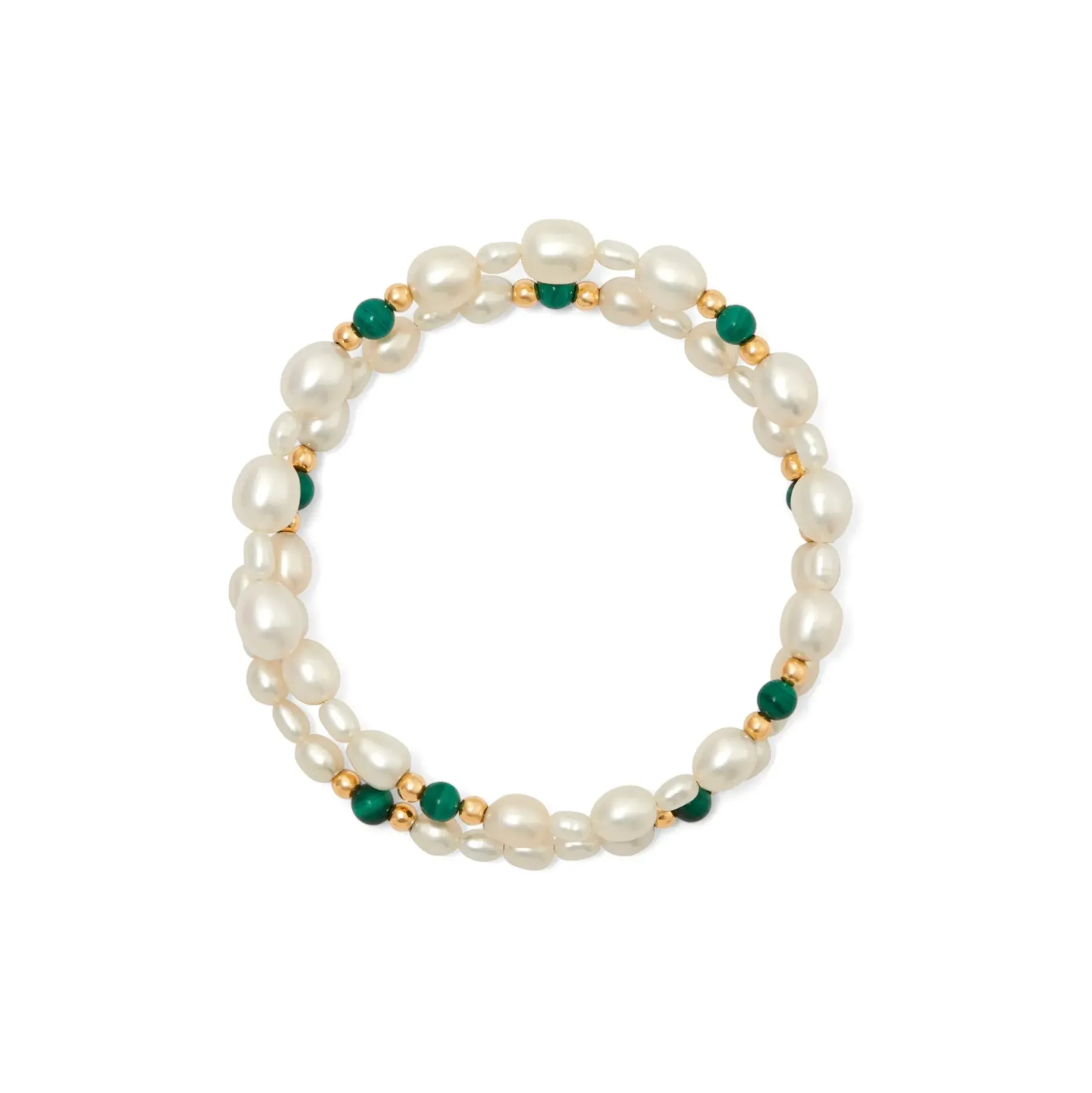 Bracelets<Anissa Kermiche Bracelet Perle Malachite