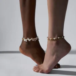 Bracelets De Cheville<Anissa Kermiche Bracelet/Brass De Cheville Shelley A Deux Faces