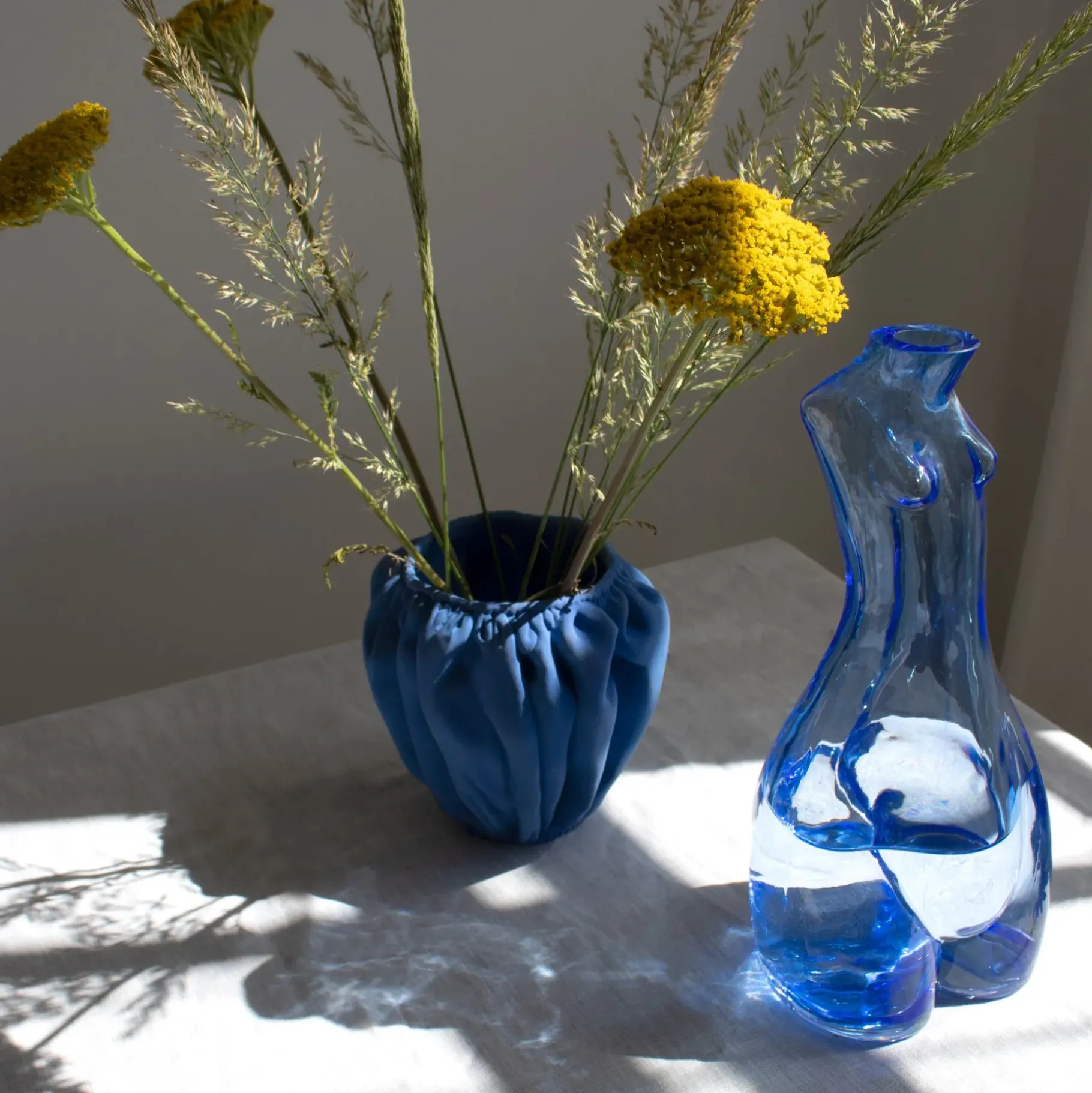 Maison<Anissa Kermiche Carafe En Verre (Ceruleen)