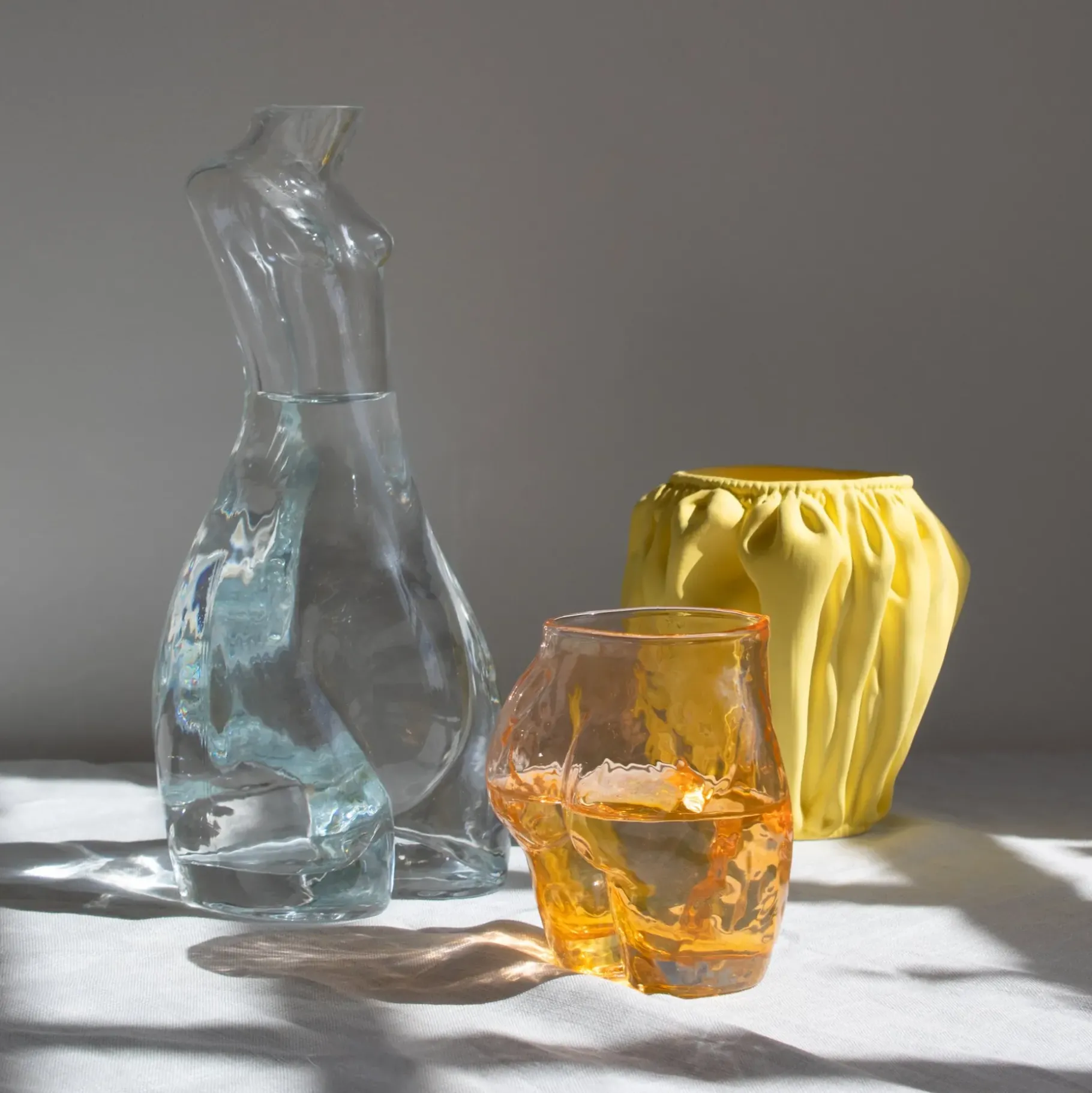 Maison<Anissa Kermiche Carafe En Verre (Clair)