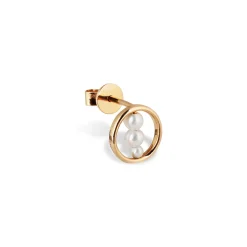 Des Boucles D'Oreilles<Anissa Kermiche Clou D'Oreille En Perles Circle Trio