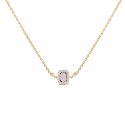 Colliers<Anissa Kermiche Collier D'Amethyste Carre