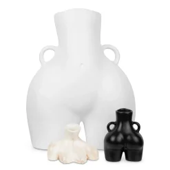 Maison<Anissa Kermiche Duo Petites Femmes (Noir, Marbre)