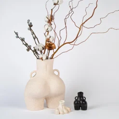 Maison<Anissa Kermiche Duo Petites Femmes (Noir, Marbre)