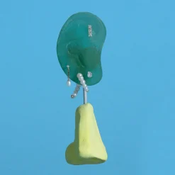 Des Boucles D'Oreilles<Anissa Kermiche Goujon Bancal En Forme De Larme