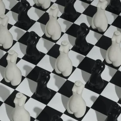 Maison<Anissa Kermiche Paire De Salieres Et Poivrieres Pour Le Corps (Beige, Noir)