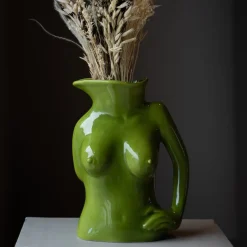 Maison<Anissa Kermiche Pichet (Olive Haute Brillance)