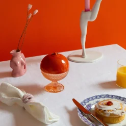 Maison<Anissa Kermiche Pot A Mesanges En Sucre (Orange Brillant)
