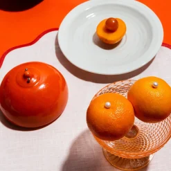 Maison<Anissa Kermiche Pot A Mesanges En Sucre (Orange Brillant)