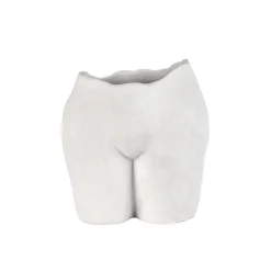 Maison<Anissa Kermiche Pot Popotin (Blanc Mat)