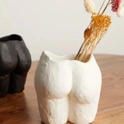 Maison<Anissa Kermiche Pot Popotin (Blanc Mat)