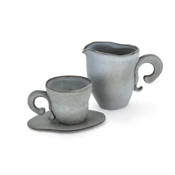 Maison<Anissa Kermiche Renversez Les Tasses De The (Gris Tachete De Rousseur Mat)