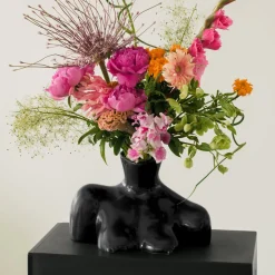 Maison<Anissa Kermiche Vase Ami Du Sein (Noir)