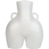 Maison<Anissa Kermiche Vase Avec Poignees D'Amour (Blanc)