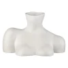 Maison<Anissa Kermiche Vase Breast Friend (Blanc Mat)
