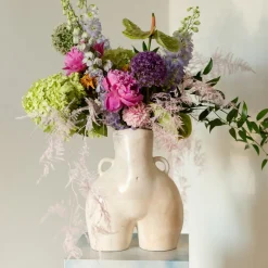 Maison<Anissa Kermiche Vase Poignees D'Amour (Marbre)