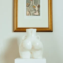 Maison<Anissa Kermiche Vase Poignees D'Amour (Marbre)