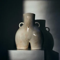 Maison<Anissa Kermiche Vase Poignees D'Amour (Marbre)